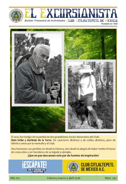 El Excursionista No.747  Feb Abr 2026 page 0001