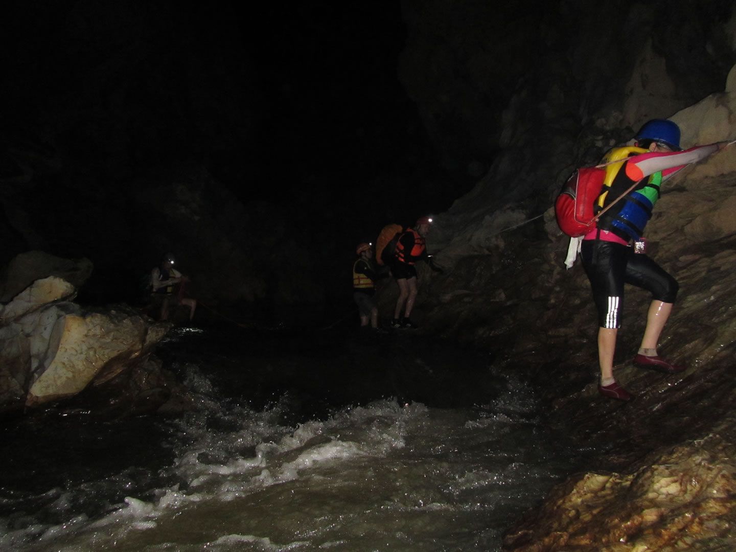 Cursos alpinismo ríos subterráneos club citlaltépetl